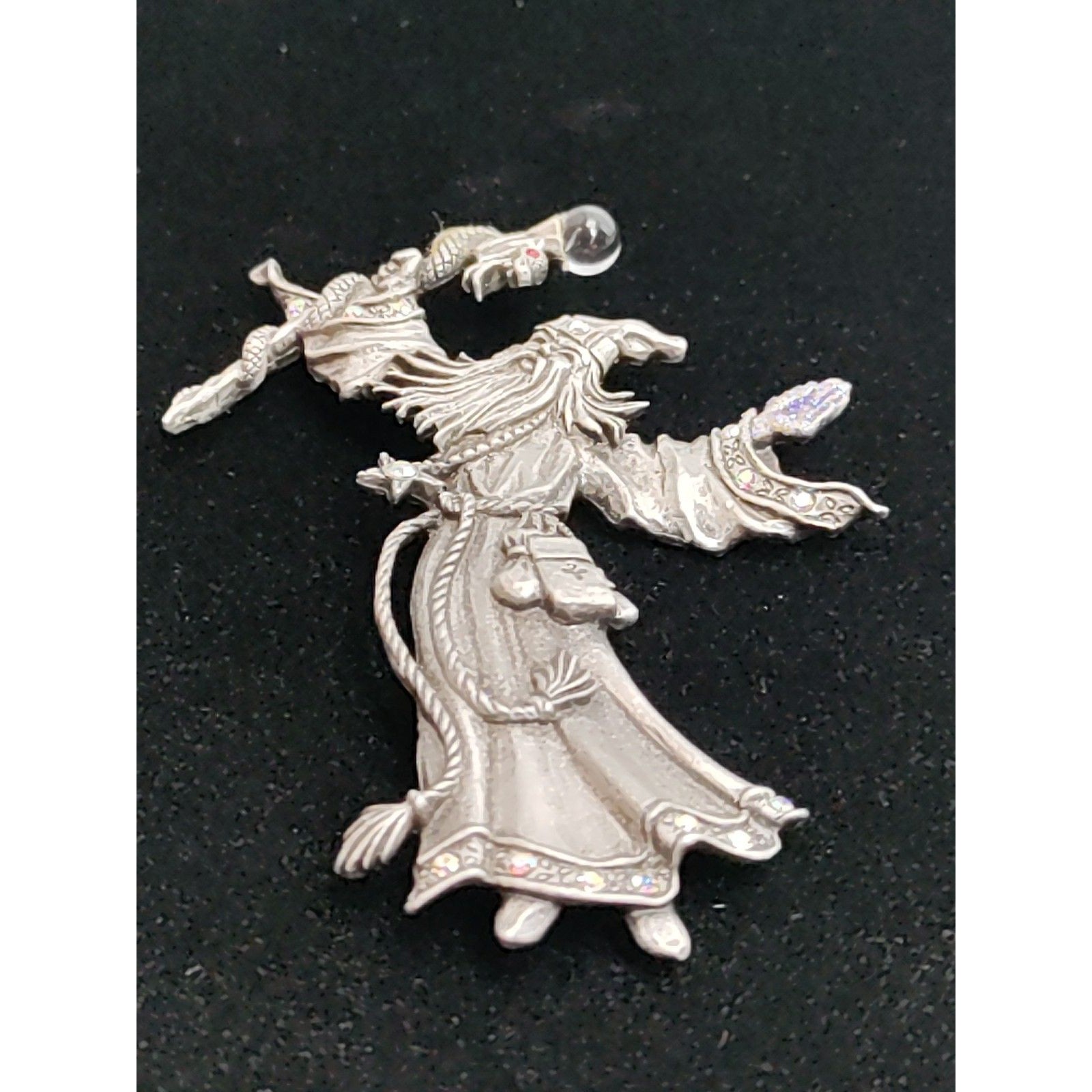 J J Brooch Wizard Vintage Brooch Signed Jj Wizard Brooch 3 Inches Signed 43$